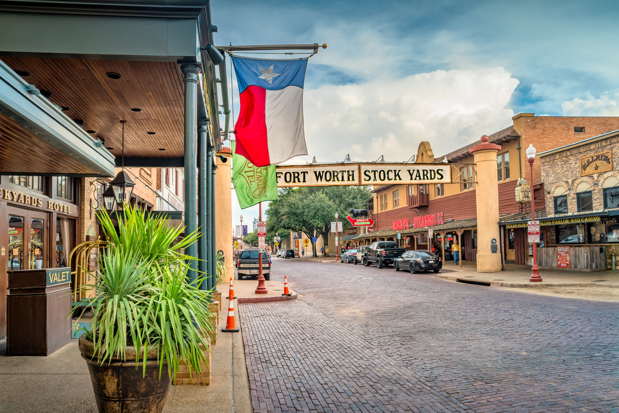 Panoramic Image of Fort Worth, TX